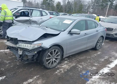 2015 Acura Tlx V6 Tech z USA, uszkodzony, nr VIN 19UUB3F51FA007933